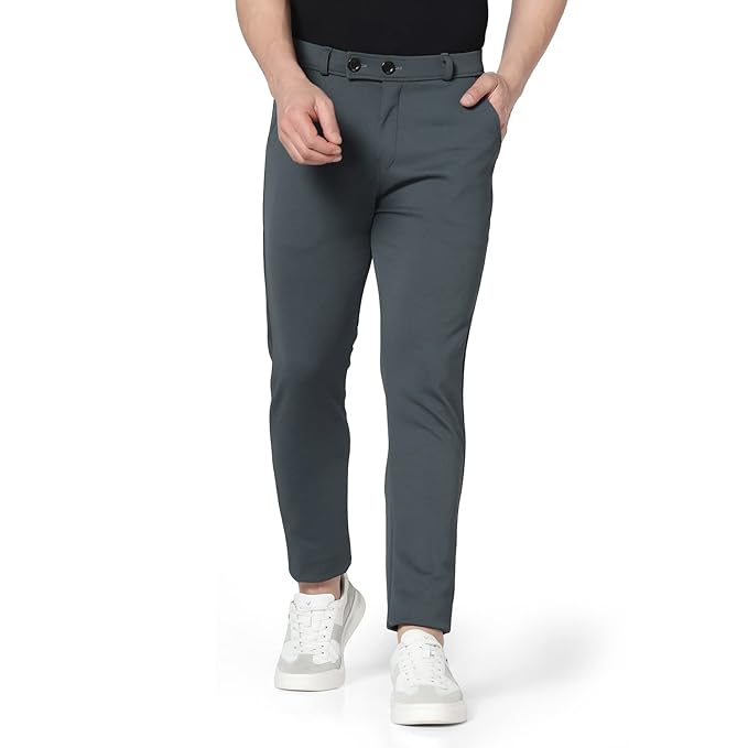Slim Fit Men's Wear Trousers