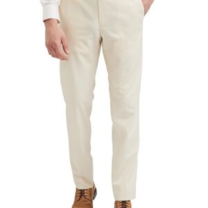 Men's Slim Fit Solid Formal Trouser