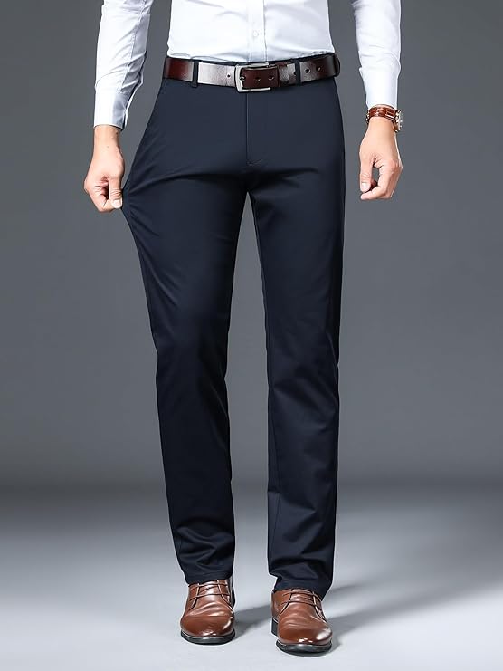 Men's Regular Casual Pants Trouser - Image 2