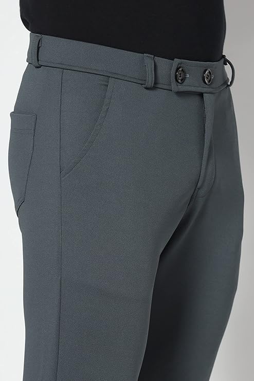 Slim Fit Men's Wear Trousers - Image 2