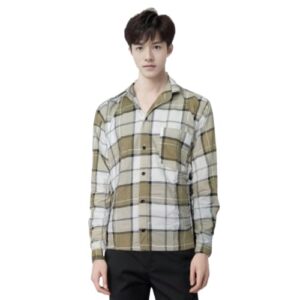 Classic Plaid Button-Down Shirt